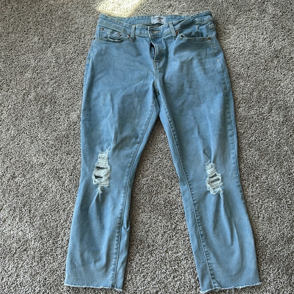 Denizen mid rise boyfriend jeans